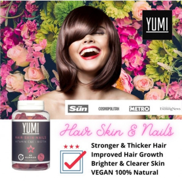Yumi Vitamin Gummy (UK) Hair Skin & Nails